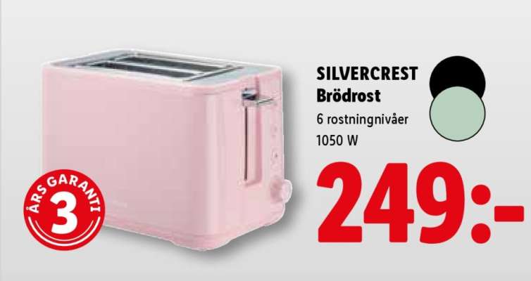 Silvercrest Brödrost