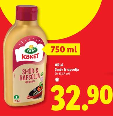Arla Smör & Rapsolja