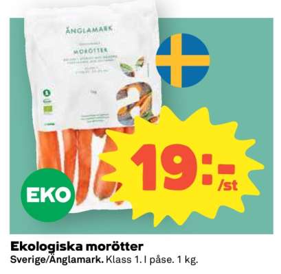 Ekologiska Morötter