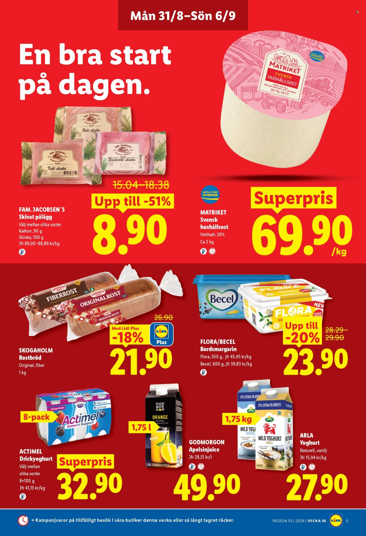 Lidl reklamblad - 31/8 2026 - 6/9 2026. Sida 5