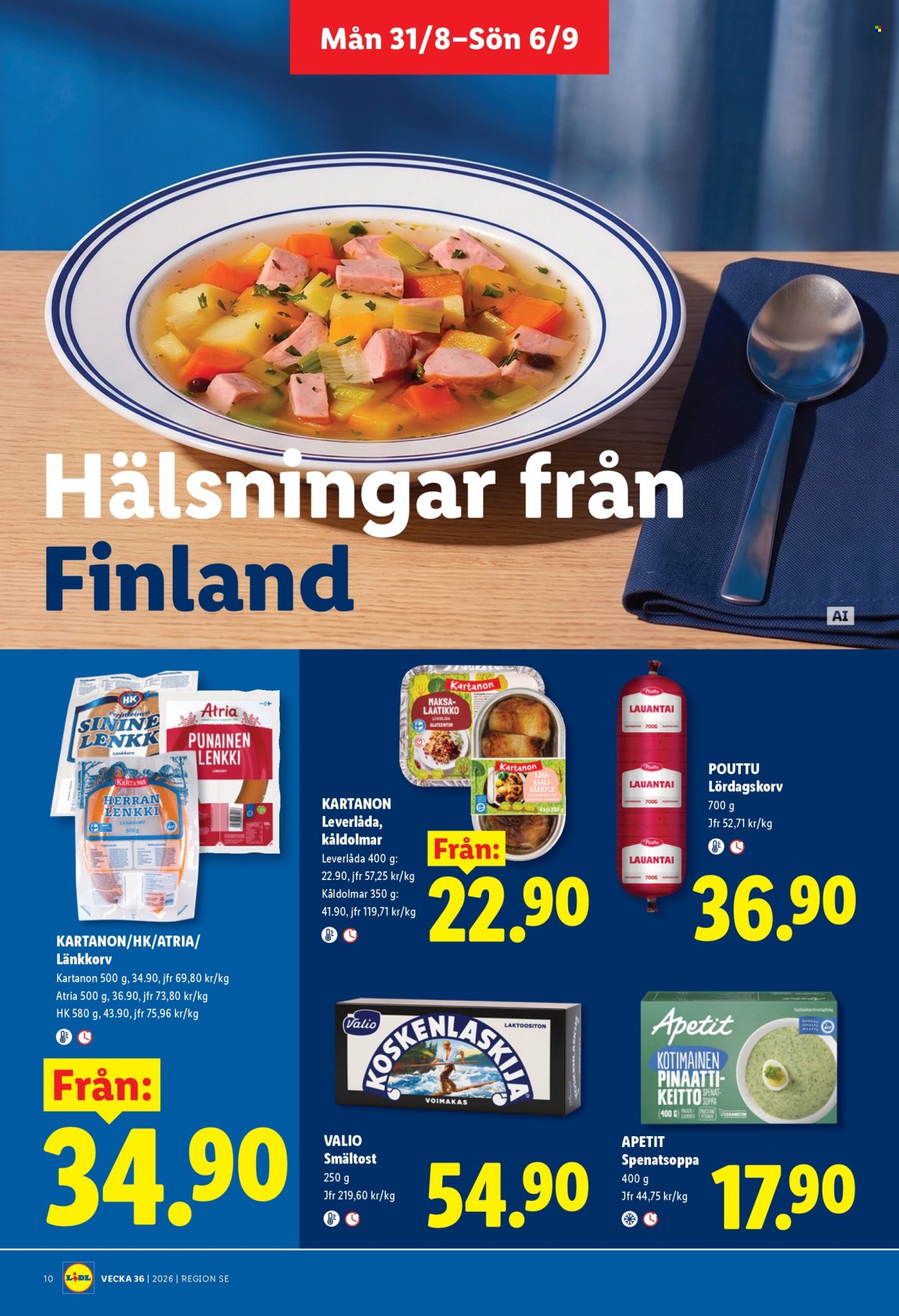 Lidl reklamblad - 31/8 2026 - 6/9 2026. Sida 12