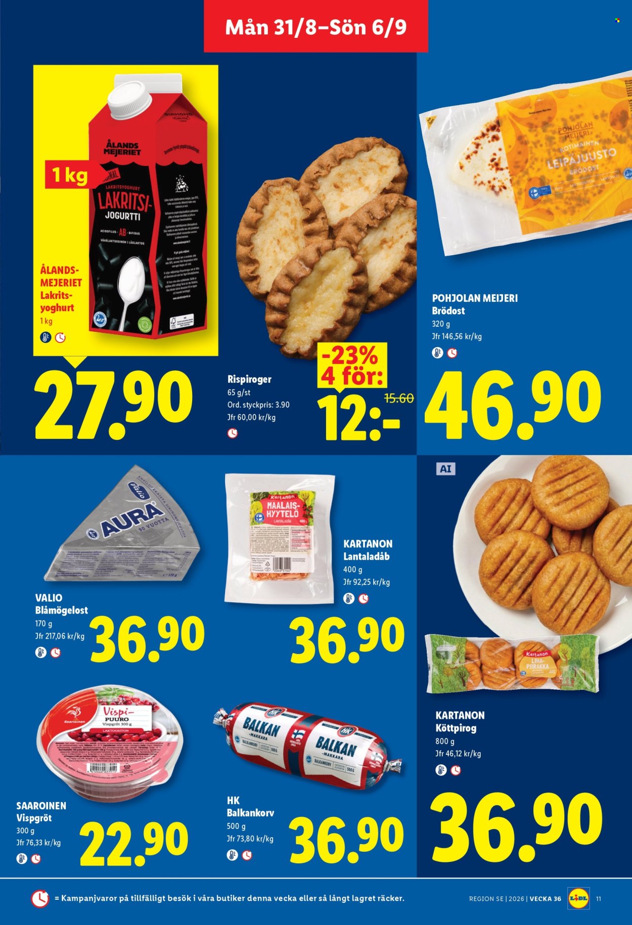 Lidl reklamblad - 31/8 2026 - 6/9 2026. Sida 13