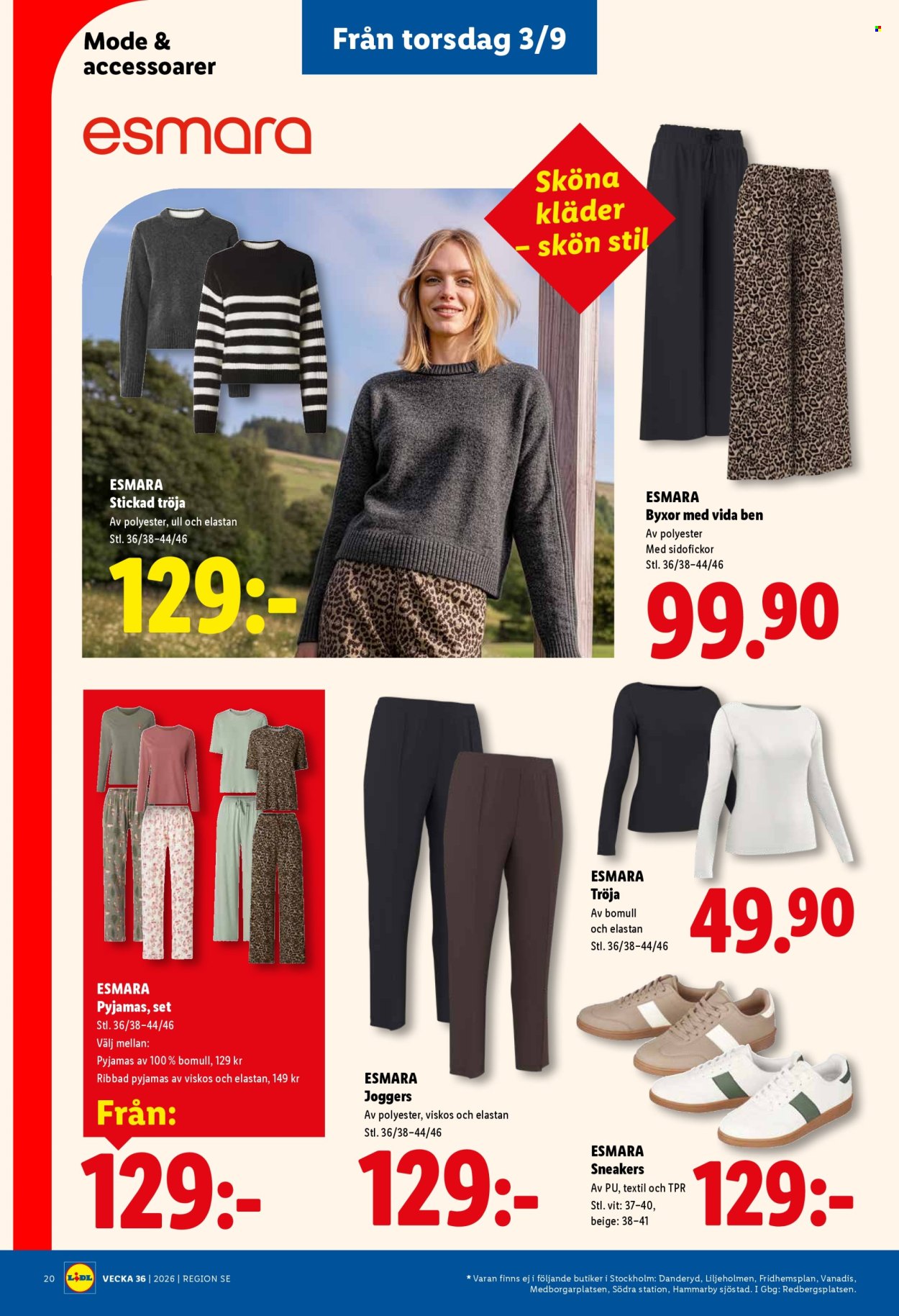 Lidl reklamblad - 31/8 2026 - 6/9 2026. Sida 23