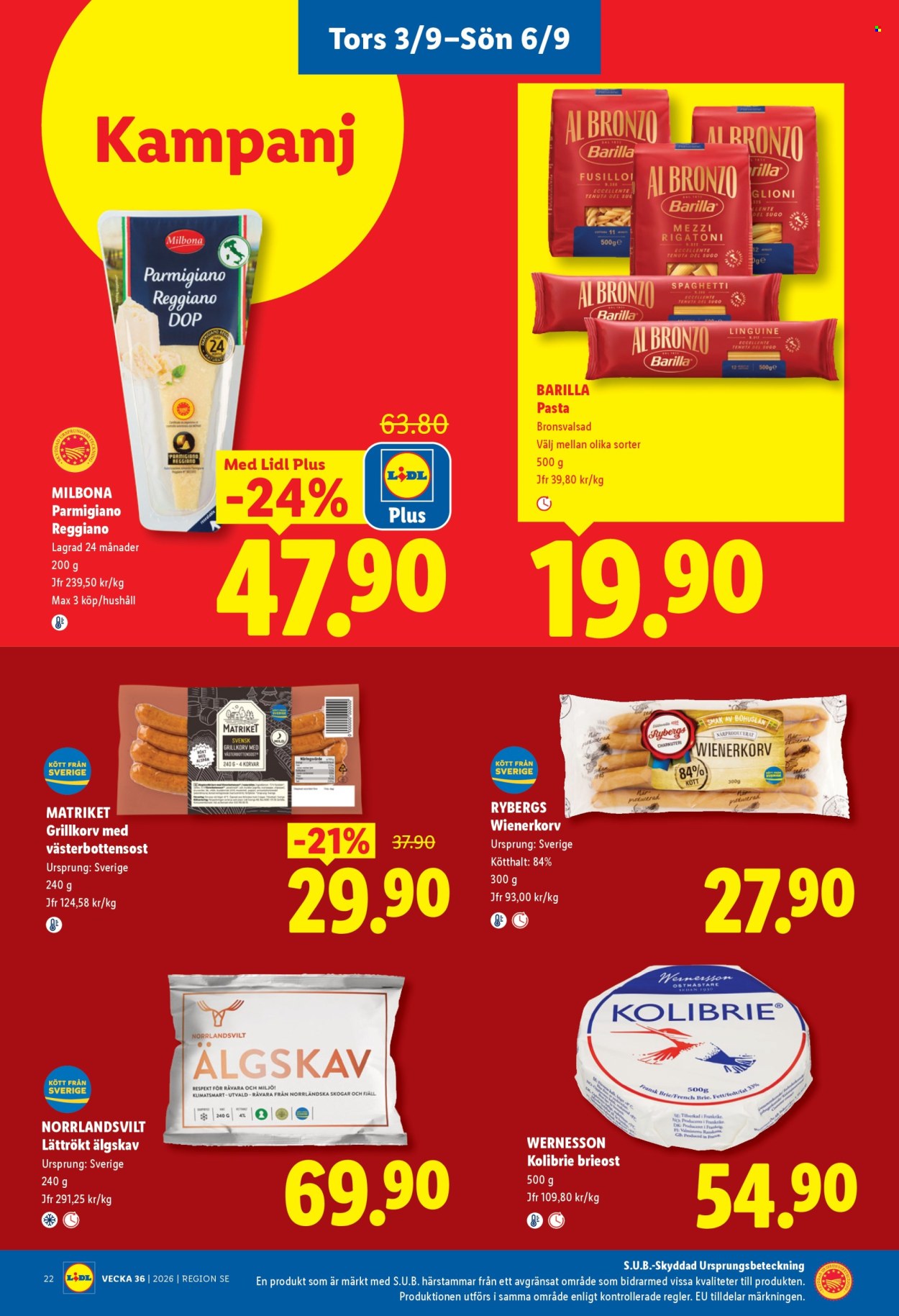 Lidl reklamblad - 31/8 2026 - 6/9 2026. Sida 26