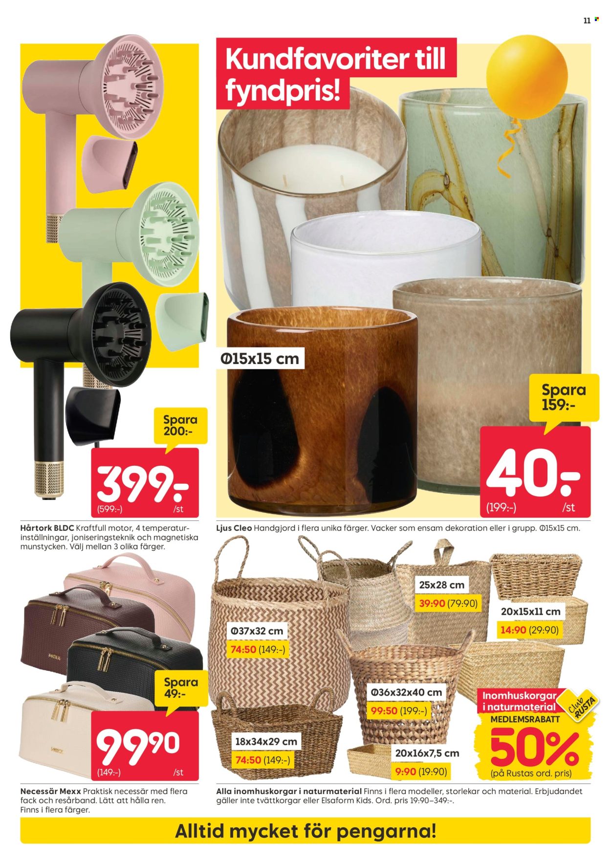 Rusta reklamblad - 24/8 2026 - 30/8 2026. Sida 11
