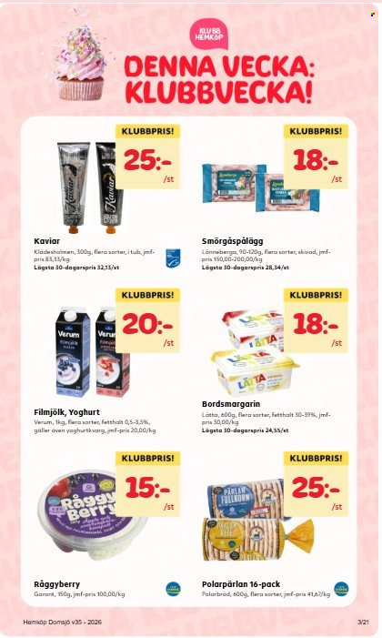 Hemköp reklamblad - 24/8 2026 - 30/8 2026. Sida 3