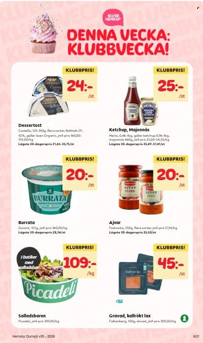 Hemköp reklamblad - 24/8 2026 - 30/8 2026. Sida 6