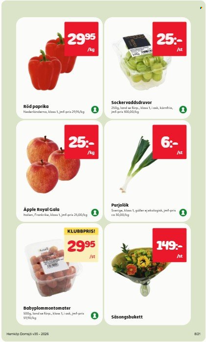 Hemköp reklamblad - 24/8 2026 - 30/8 2026. Sida 8