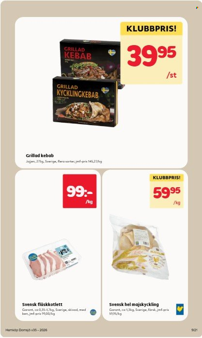 Hemköp reklamblad - 24/8 2026 - 30/8 2026. Sida 9