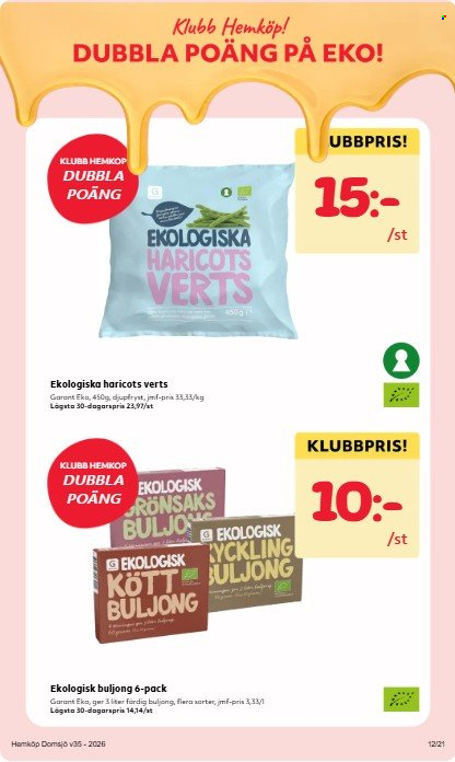 Hemköp reklamblad - 24/8 2026 - 30/8 2026. Sida 12