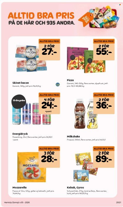 Hemköp reklamblad - 24/8 2026 - 30/8 2026. Sida 20