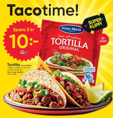Santa Maria Tortilla Original
