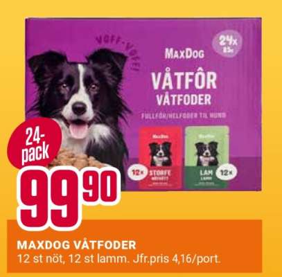 MAXDOG VÅTFODER