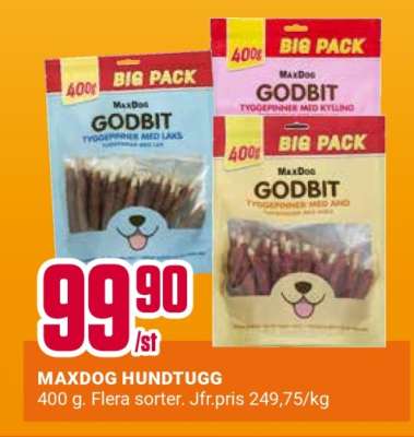 MAXDOG HUNDTUGG
