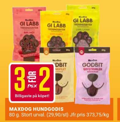 MAXDOG HUNDGODIS