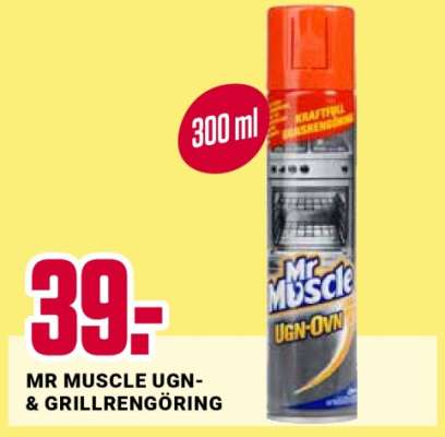 MR MUSCLE UGN- & GRILLRENGÖRING