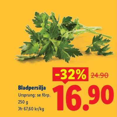 Bladpersilja