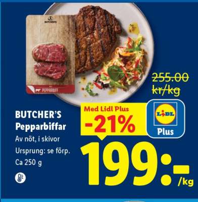 Butcher’s Pepparbiffar