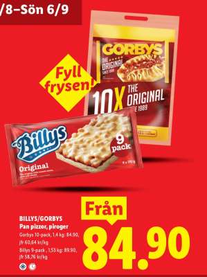BILLYS/GORBYS
