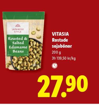 VITASIA Rostade sojabönor