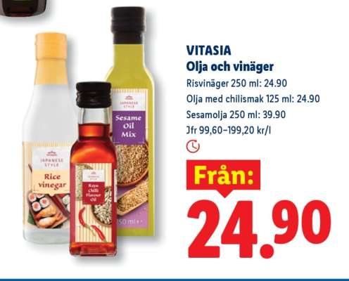 VITASIA Olja och vinäger