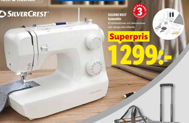 SILVERCREST Symaskin