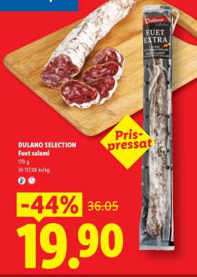 DULANO SELECTION Fuet salami