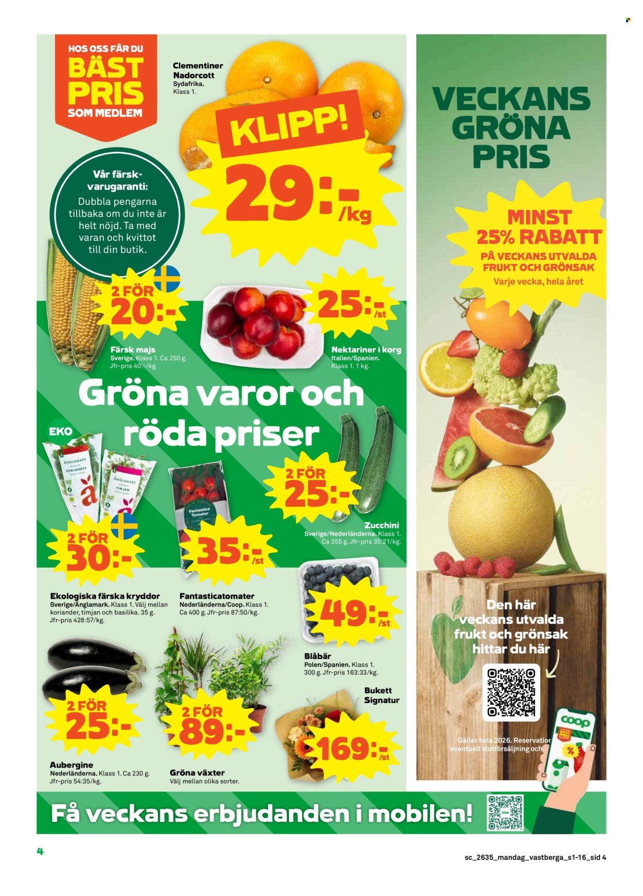 Stora Coop reklamblad - 24/8 2026 - 30/8 2026. Sida 4