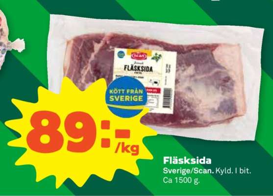 Fläsksida