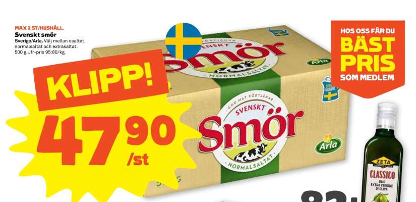 SVENSKT SMÖR