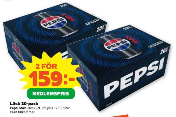 LÄSK 20-PACK