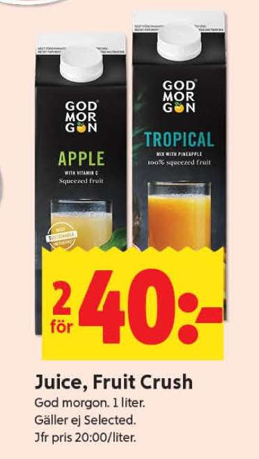 Juice/fruit crush