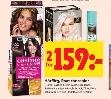 Hårfärg, Root Concealer