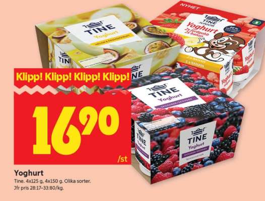 Tine Yoghurt