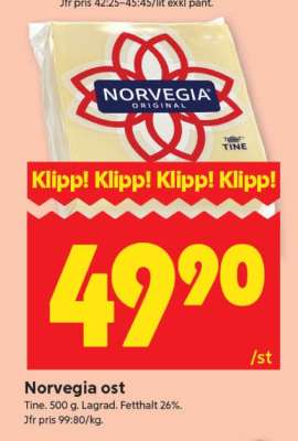 Norvegia ost