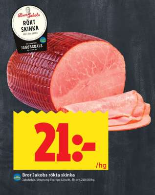 Bror Jakobs rökta skinka