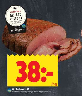 Grillad rostbiff