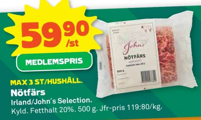 Nötfärs