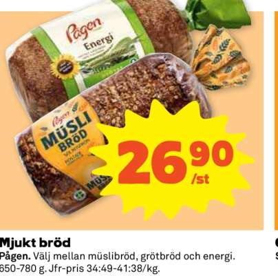 MJUKT BRÖD