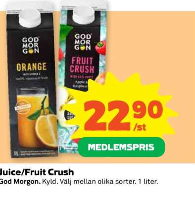 Juice/fruit crush