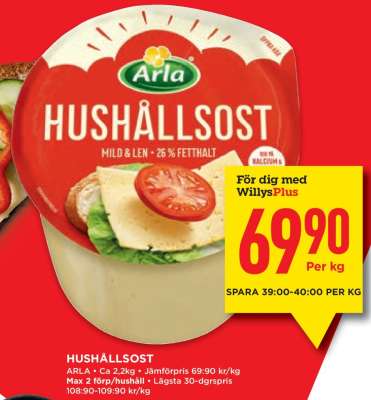 Hushållsost
