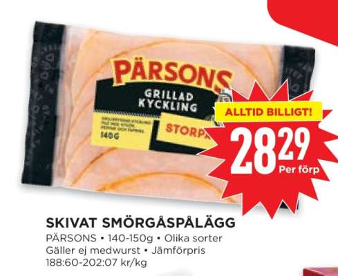 SKIVAT SMÖRGÅSPÅLÄGG