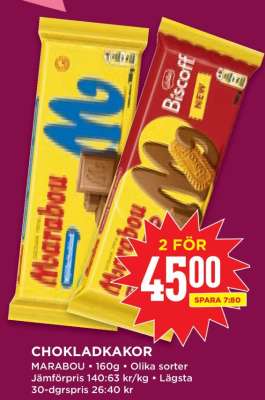 Chokladkakor