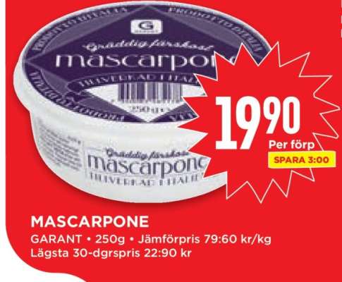 MASCARPONE