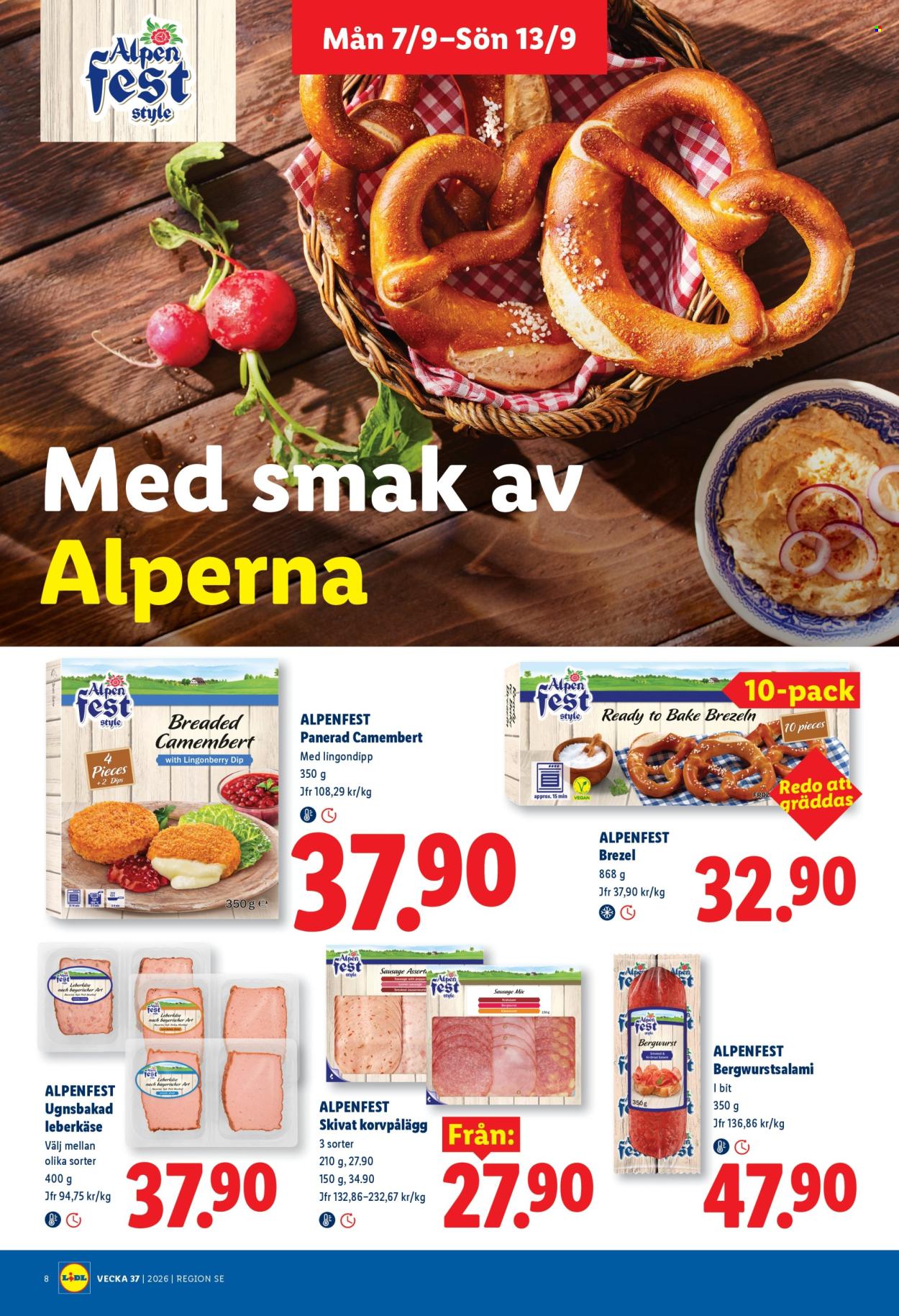 Lidl reklamblad - 7/9 2026 - 13/9 2026. Sida 8