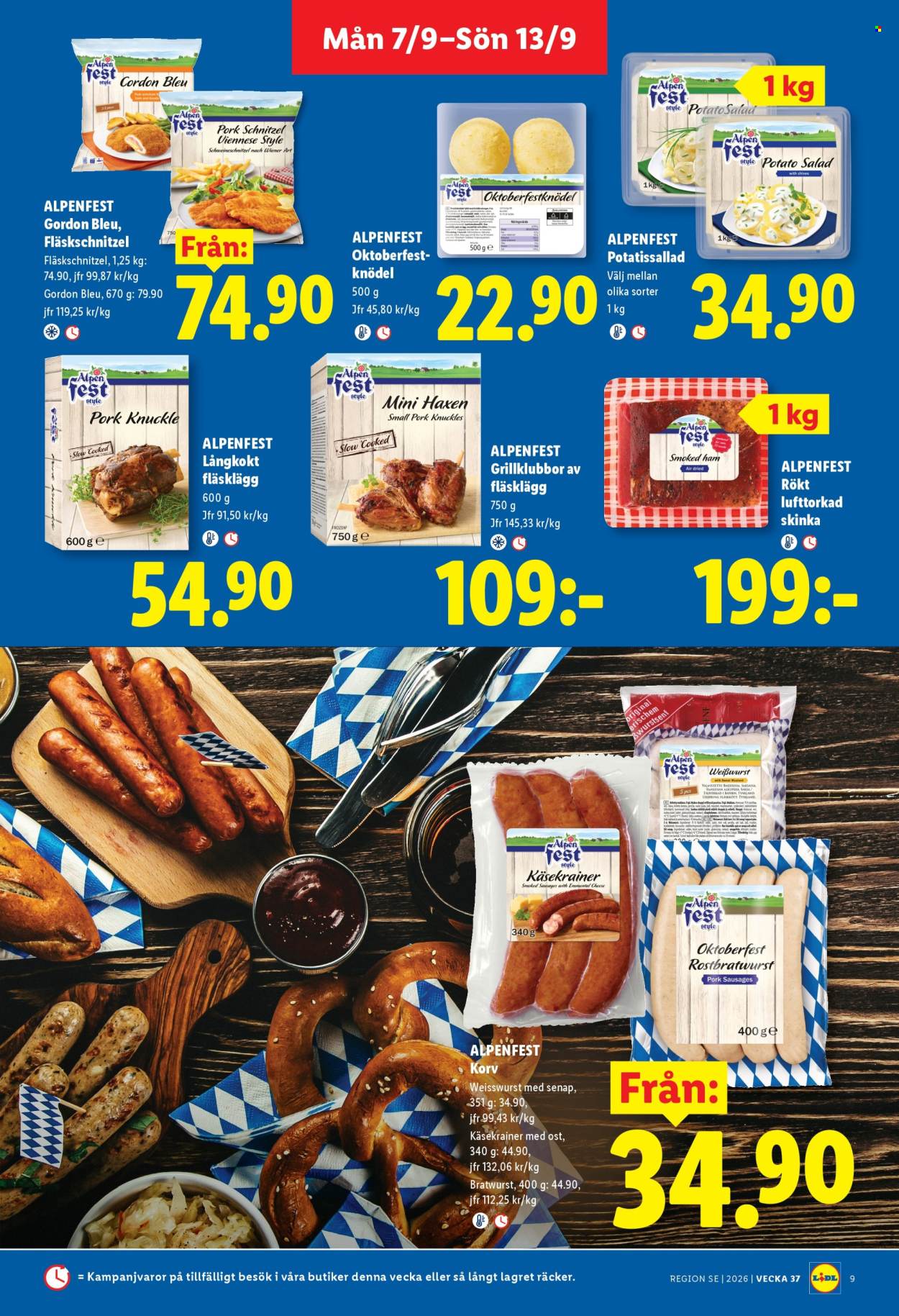 Lidl reklamblad - 7/9 2026 - 13/9 2026. Sida 9