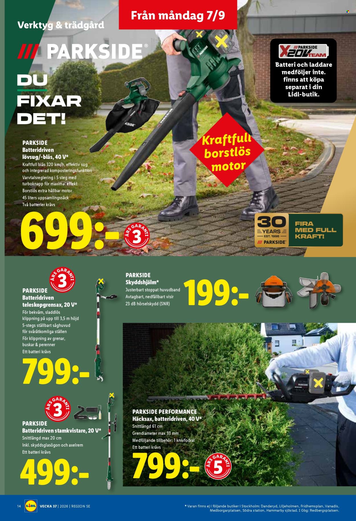 Lidl reklamblad - 7/9 2026 - 13/9 2026. Sida 17