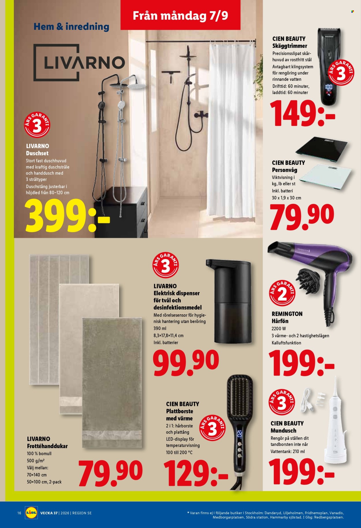 Lidl reklamblad - 7/9 2026 - 13/9 2026. Sida 20