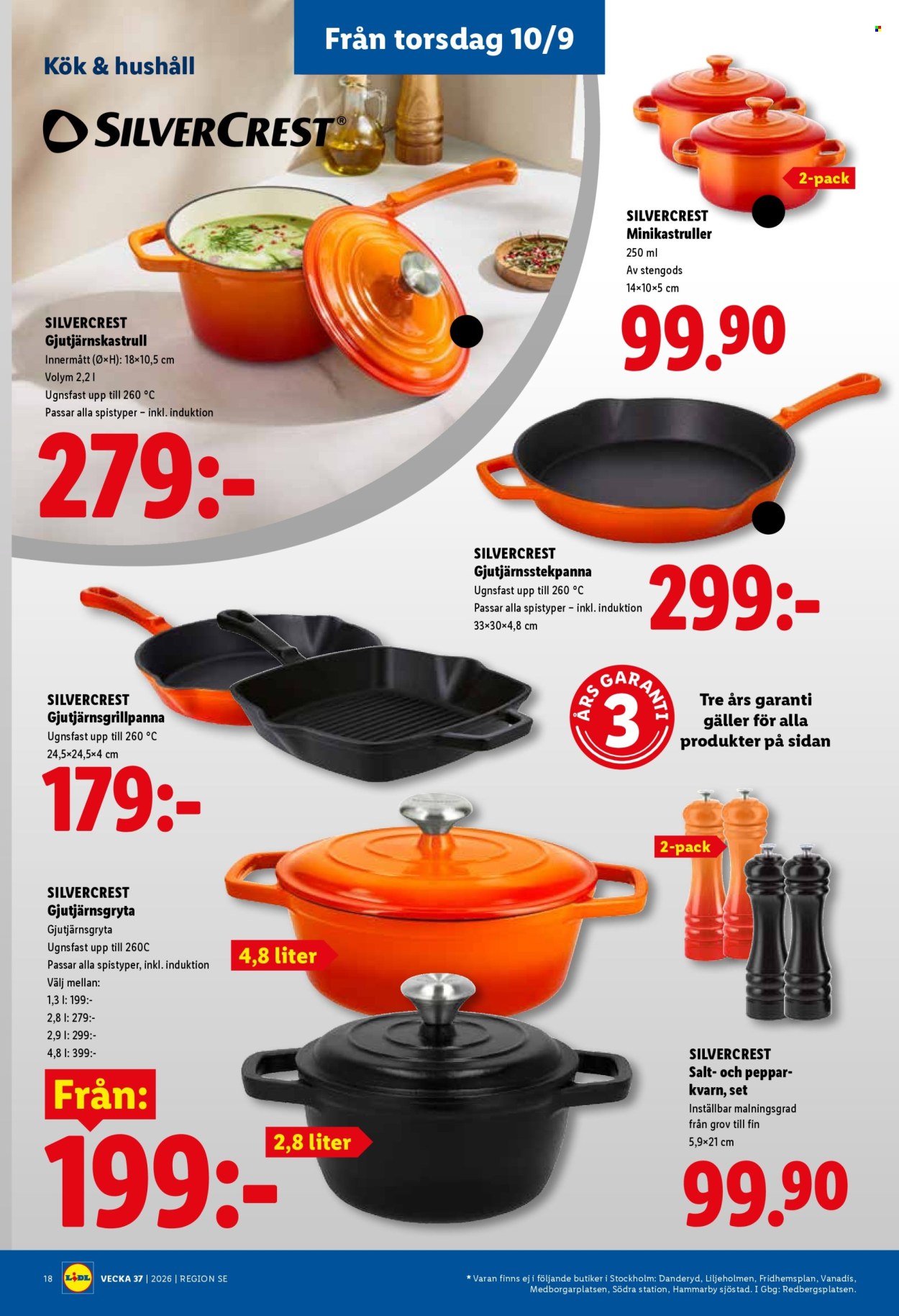 Lidl reklamblad - 7/9 2026 - 13/9 2026. Sida 23