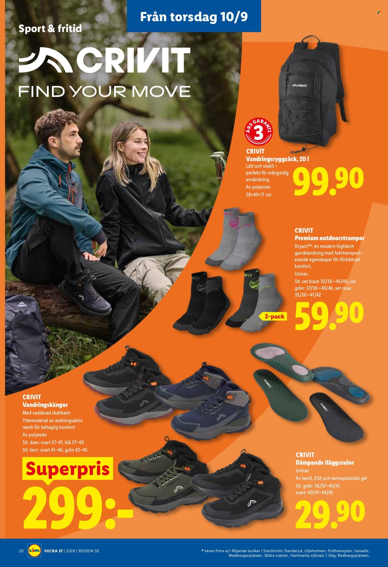 Lidl reklamblad - 7/9 2026 - 13/9 2026. Sida 25
